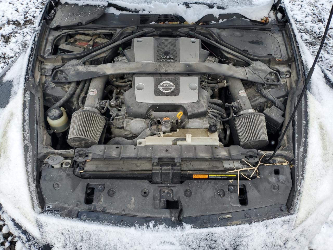 2009 Nissan 370Z VIN JN1AZ44E69M408664 Copart auction photo, side damage thumbnail 10