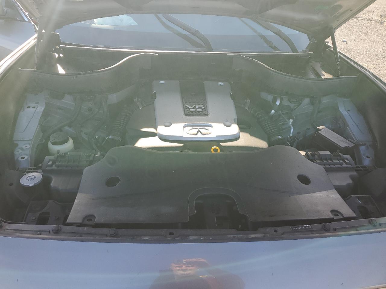 2011 Infiniti FX VIN JN8AS1MW0BM734396 Copart auction photo, side / rear end damage thumbnail 12