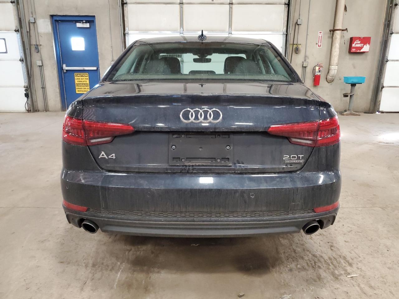 2017 Audi A4 VIN WAUENAF41HN054877 Copart auction photo, front end damage thumbnail 6