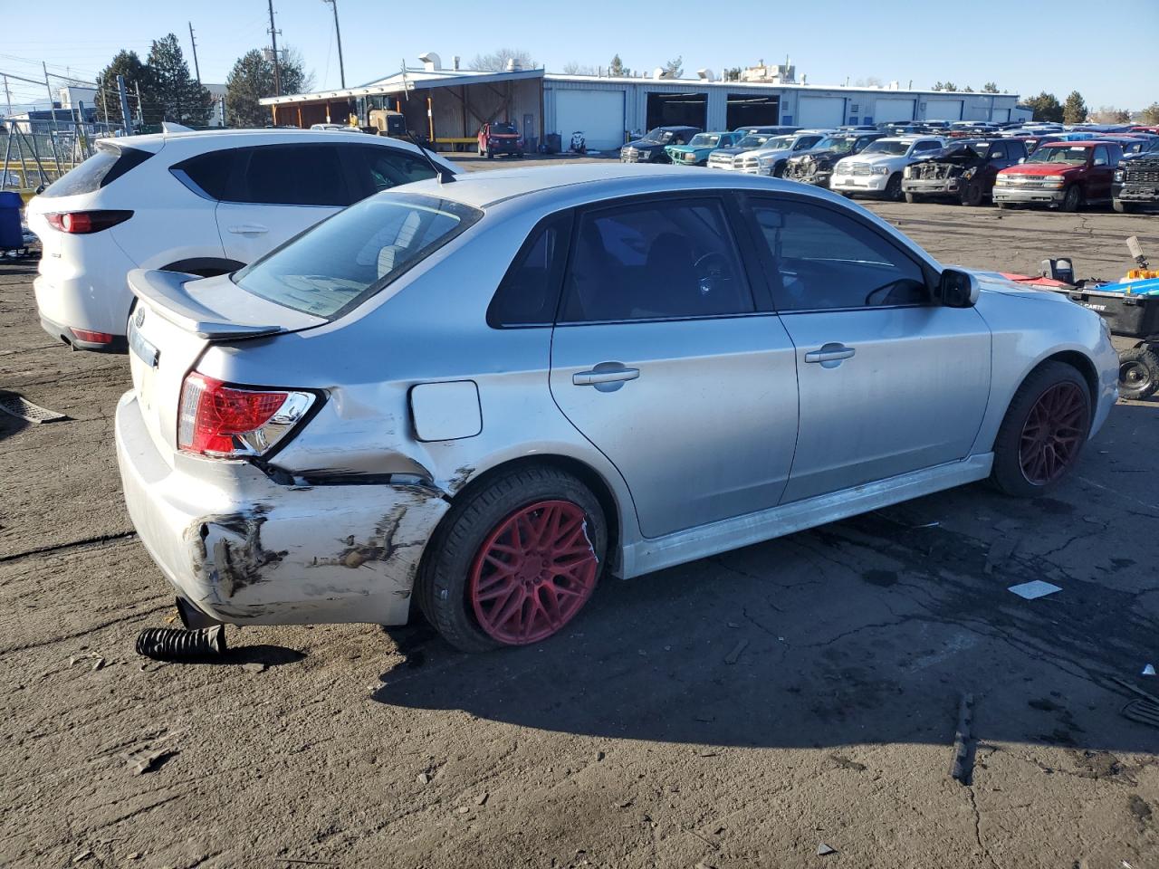 2010 Subaru WRX VIN JF1GE7G61AG516370 Copart auction photo, rear end damage thumbnail 3