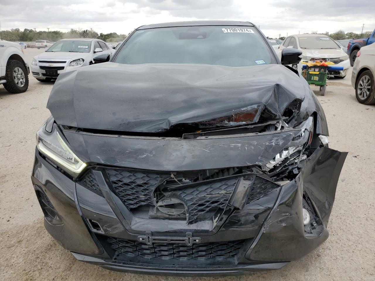 2021 Nissan Maxima VIN 1N4AA6EV0MC505152 Copart auction photo, front end damage thumbnail 5