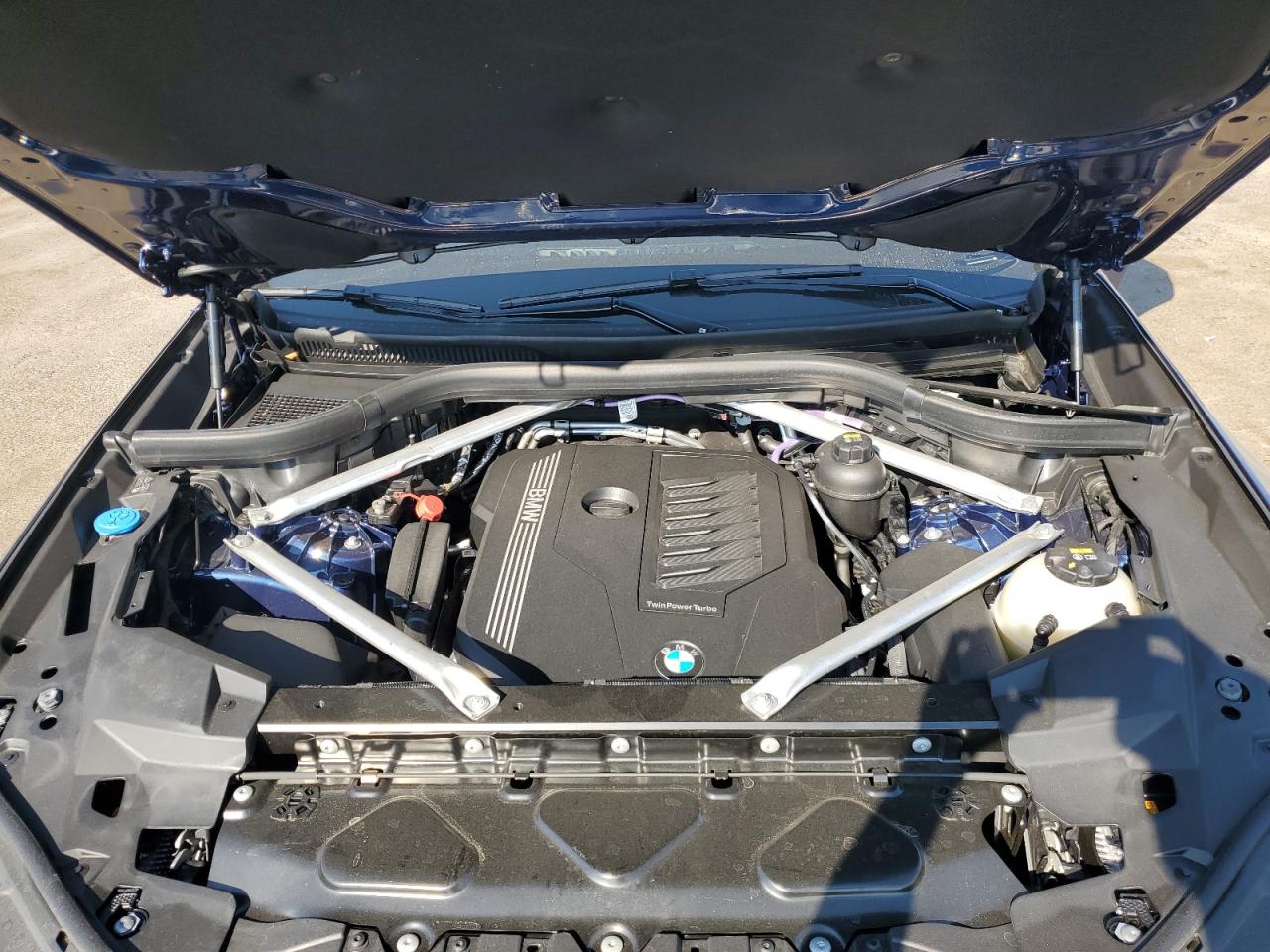 2022 BMW X5 VIN 5UXCR6C02N9K43117 Copart auction photo, front end damage thumbnail 12