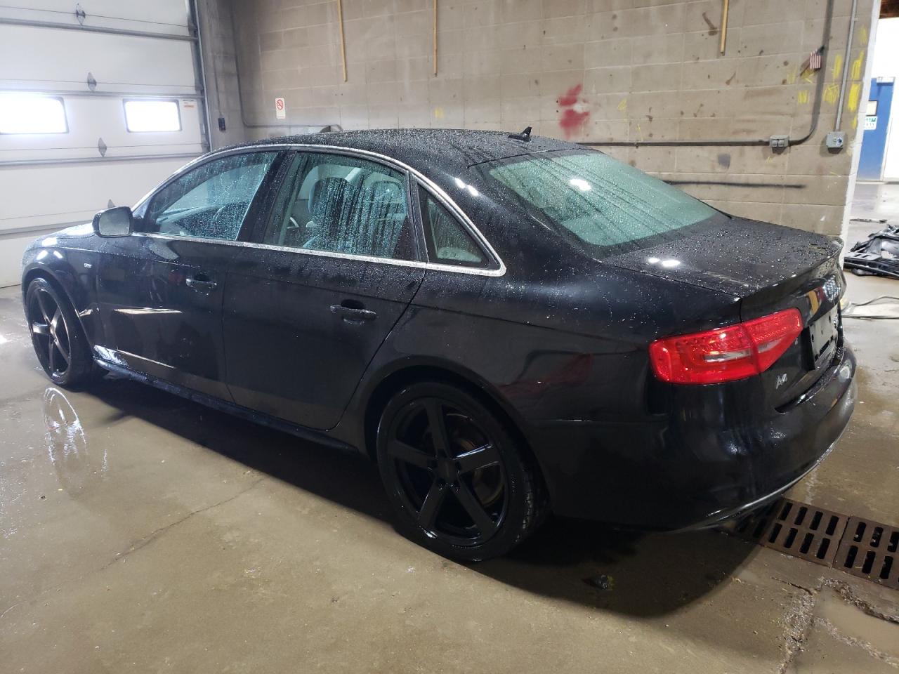 2015 Audi A4 VIN WAUBFAFL9FN043601 Copart auction photo, front end damage thumbnail 2
