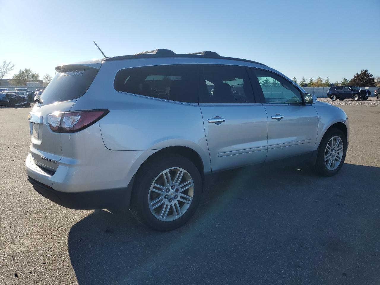 2015 Chevrolet Traverse VIN 1GNKVGKD7FJ232768 Copart auction photo, front end damage thumbnail 3