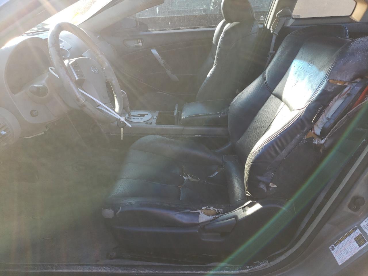 2004 Infiniti G VIN JNKCV54E74M810868 Copart auction photo, rear end / side damage thumbnail 7