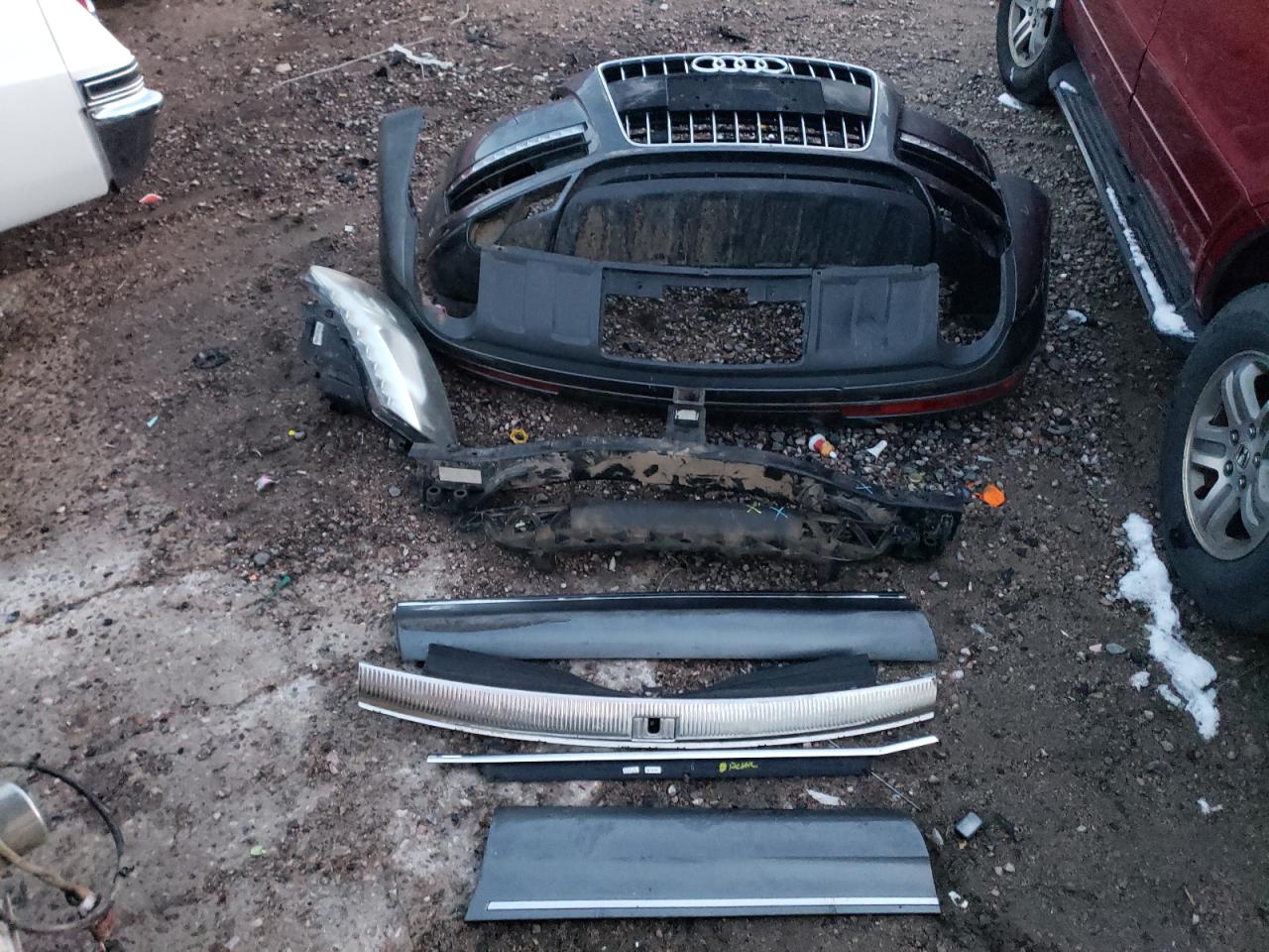 2013 Audi Q7 VIN WA1VMAFE0DD012368 Copart auction photo, rear end / front end damage thumbnail 15