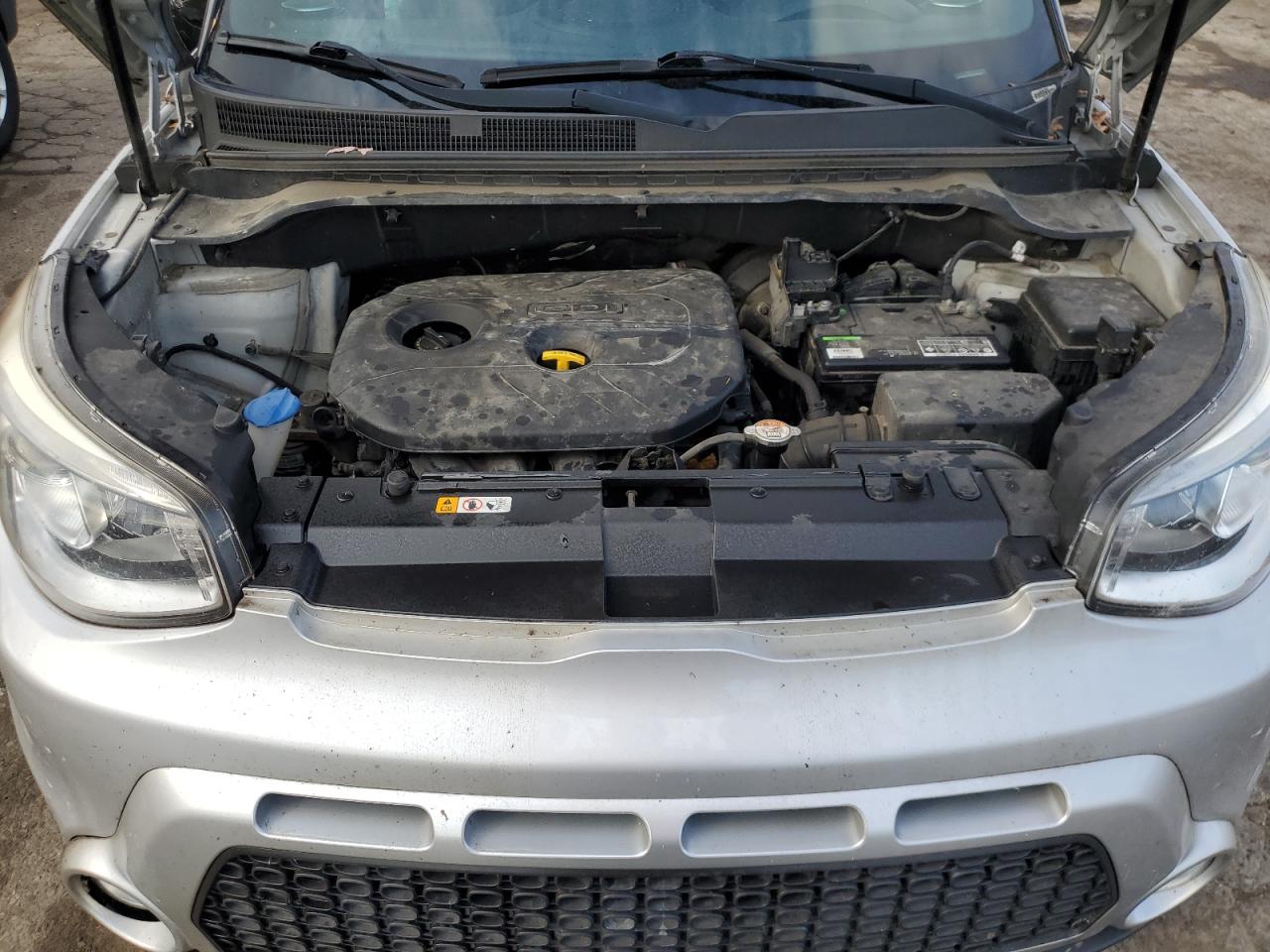 2015 KIA Soul VIN KNDJX3A5XF7786496 Copart auction photo, rollover damage thumbnail 12