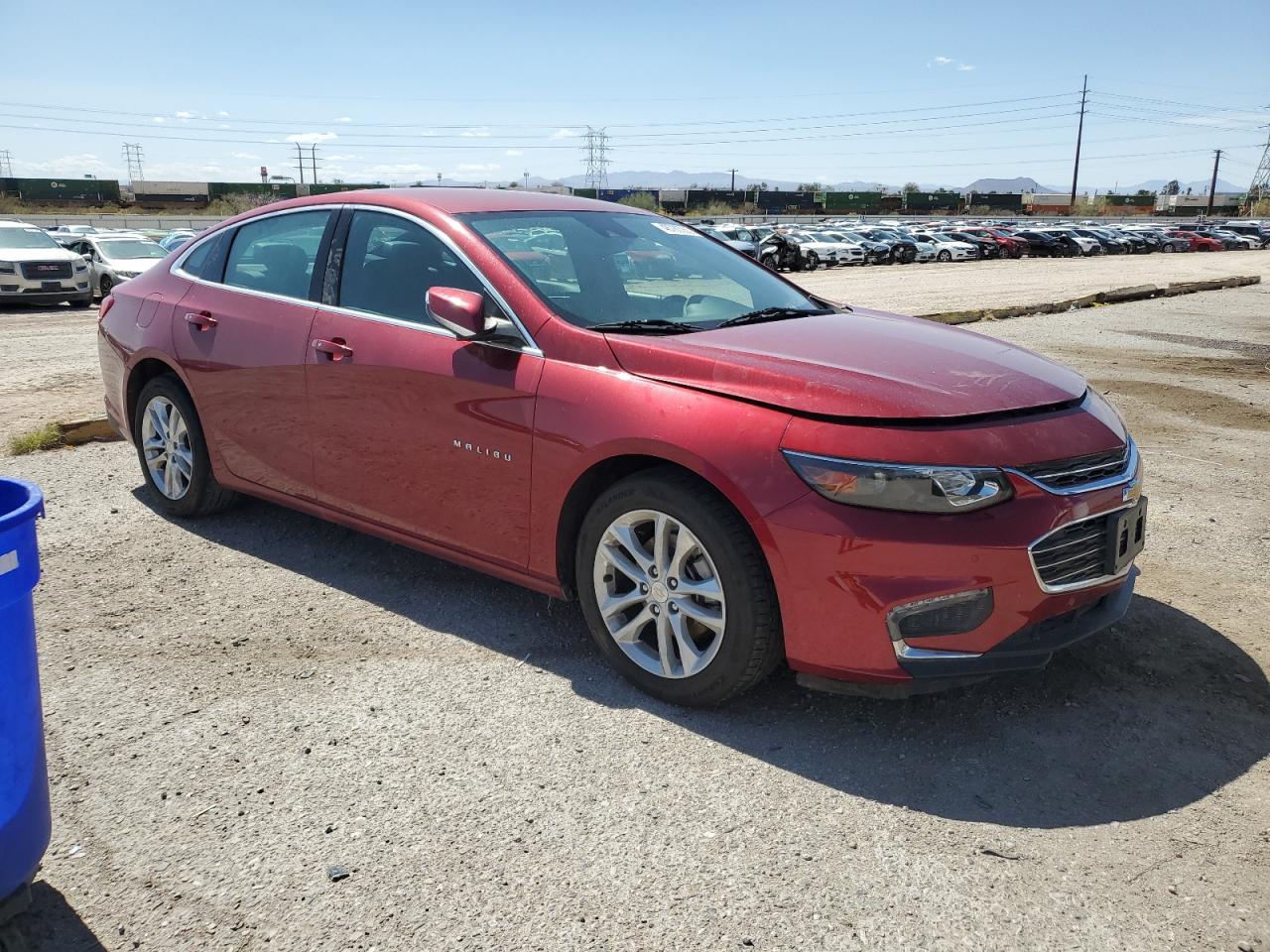 2017 Chevrolet Malibu VIN 1G1ZE5STXHF241904 Copart auction photo, mechanical damage thumbnail 4