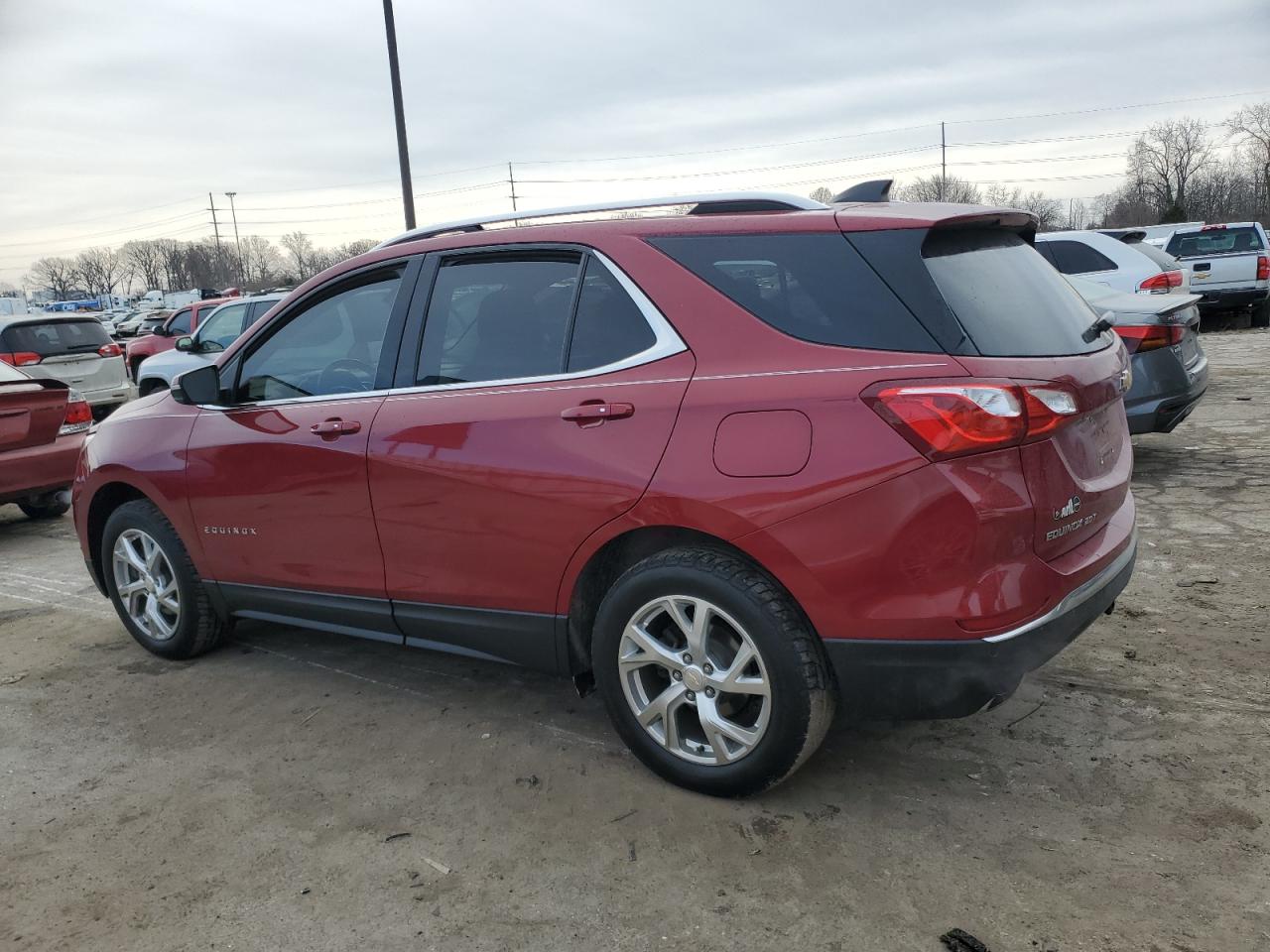 2019 Chevrolet Equinox VIN 3GNAXVEX8KL264051 Copart auction photo, side / rear end damage thumbnail 2