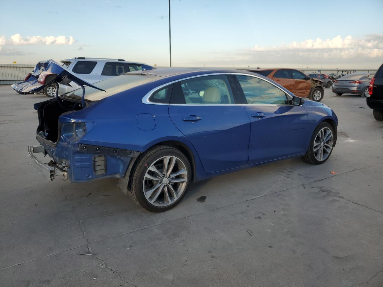 2023 Chevrolet Malibu VIN 1G1ZE5ST6PF123329 Copart auction photo, rear end / side damage thumbnail 3