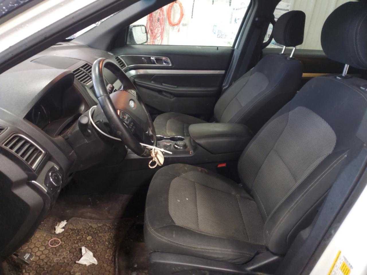2016 Ford Explorer VIN 1FM5K8D86GGA06090 Copart auction photo, front end / side damage thumbnail 7