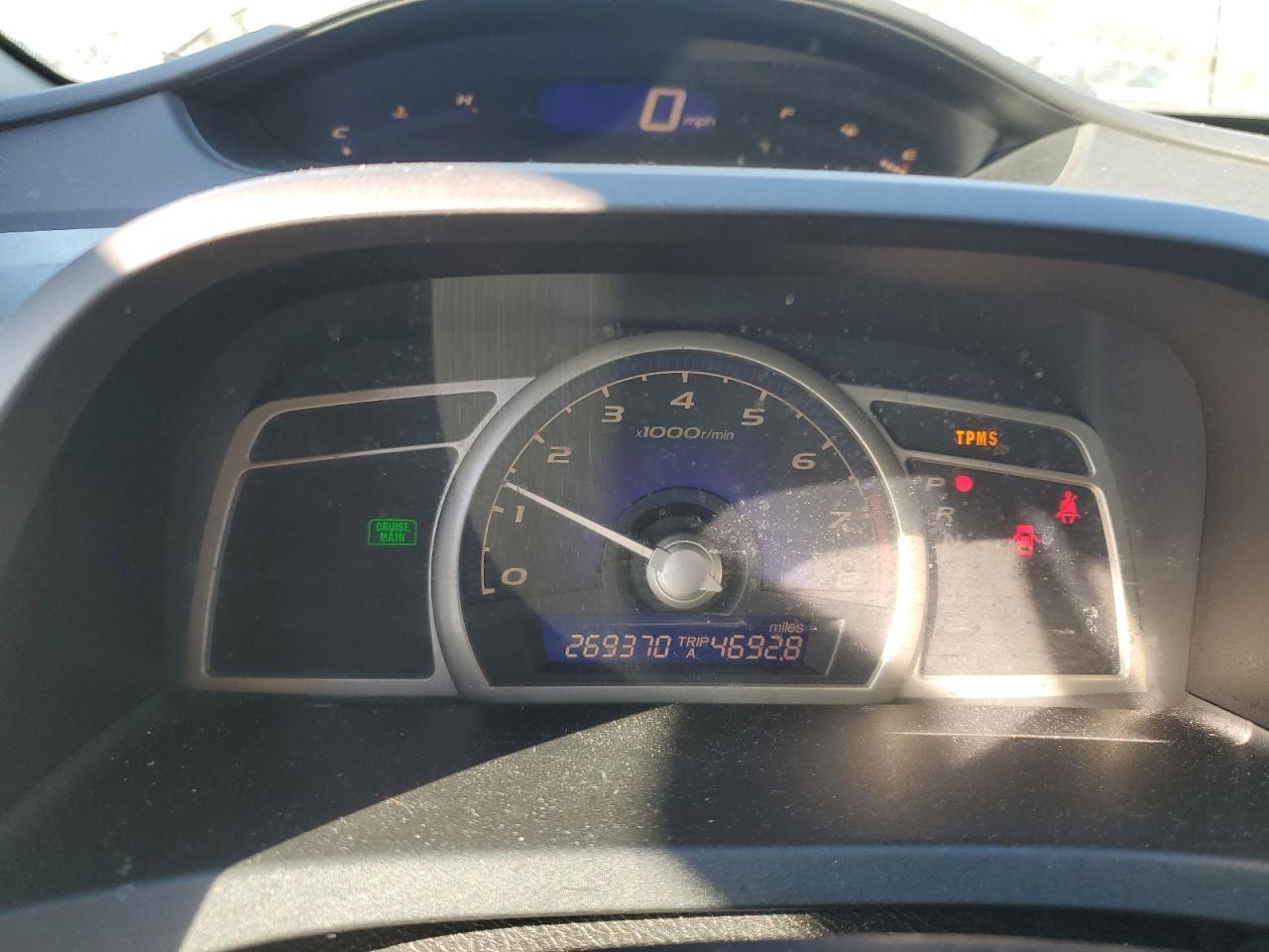 2011 Honda Civic VIN 19XFA1F9XBE022097 Copart auction photo, all over damage thumbnail 9