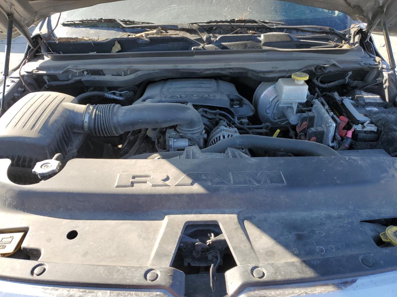 2019 RAM 1500 VIN 1C6SRFFTXKN918760 Copart auction photo, all over damage thumbnail 11