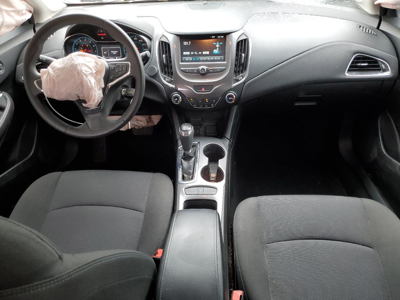 2018 Chevrolet Cruze VIN 3G1BE6SM1JS611560 Copart auction photo, front end / side damage thumbnail 8