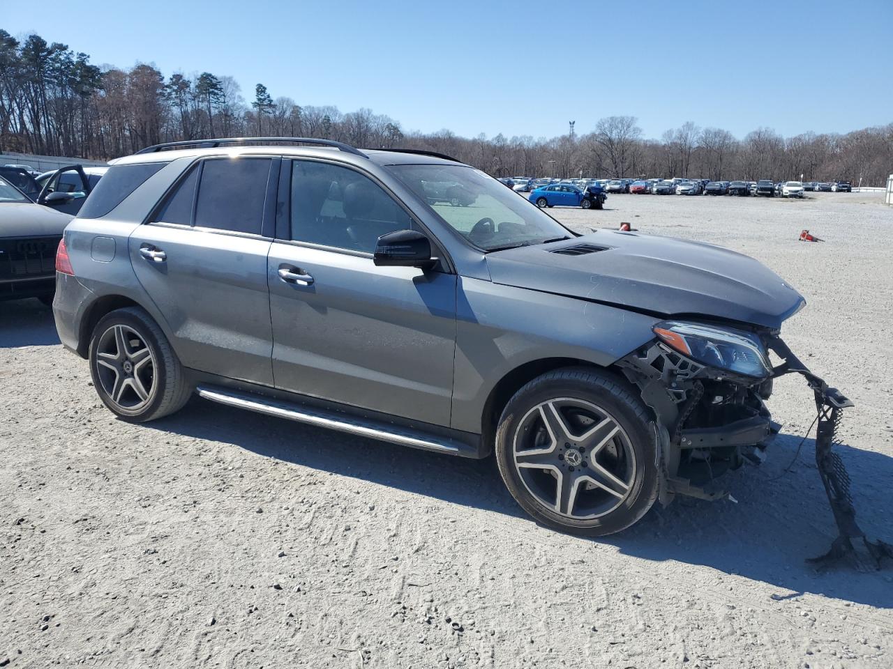 2018 Mercedes-Benz GLE VIN 4JGDA5HB5JB091513 Copart auction photo, front end damage thumbnail 4