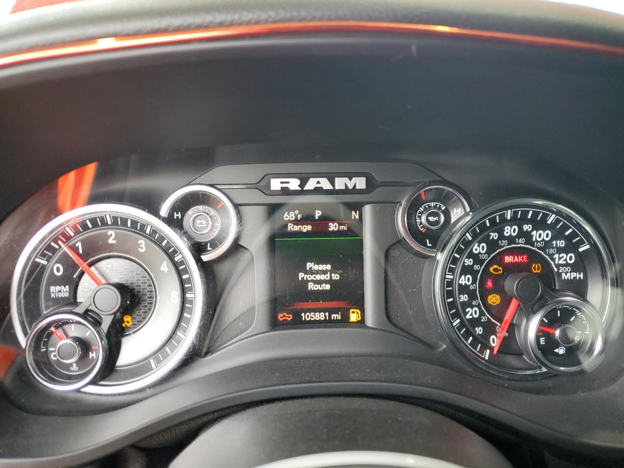 2021 RAM 1500 VIN 1C6RREFT1MN753063 Copart auction photo, front end / minor dent/scratches damage thumbnail 9