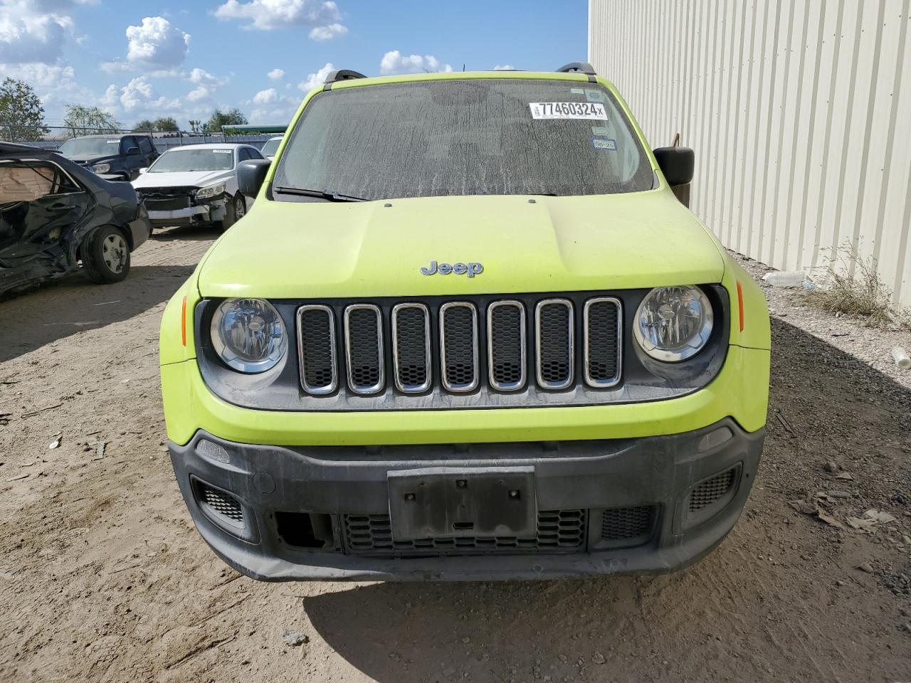 2017 Jeep Renegade VIN ZACCJBAB8HPG19232 Copart auction photo, rear end damage thumbnail 5