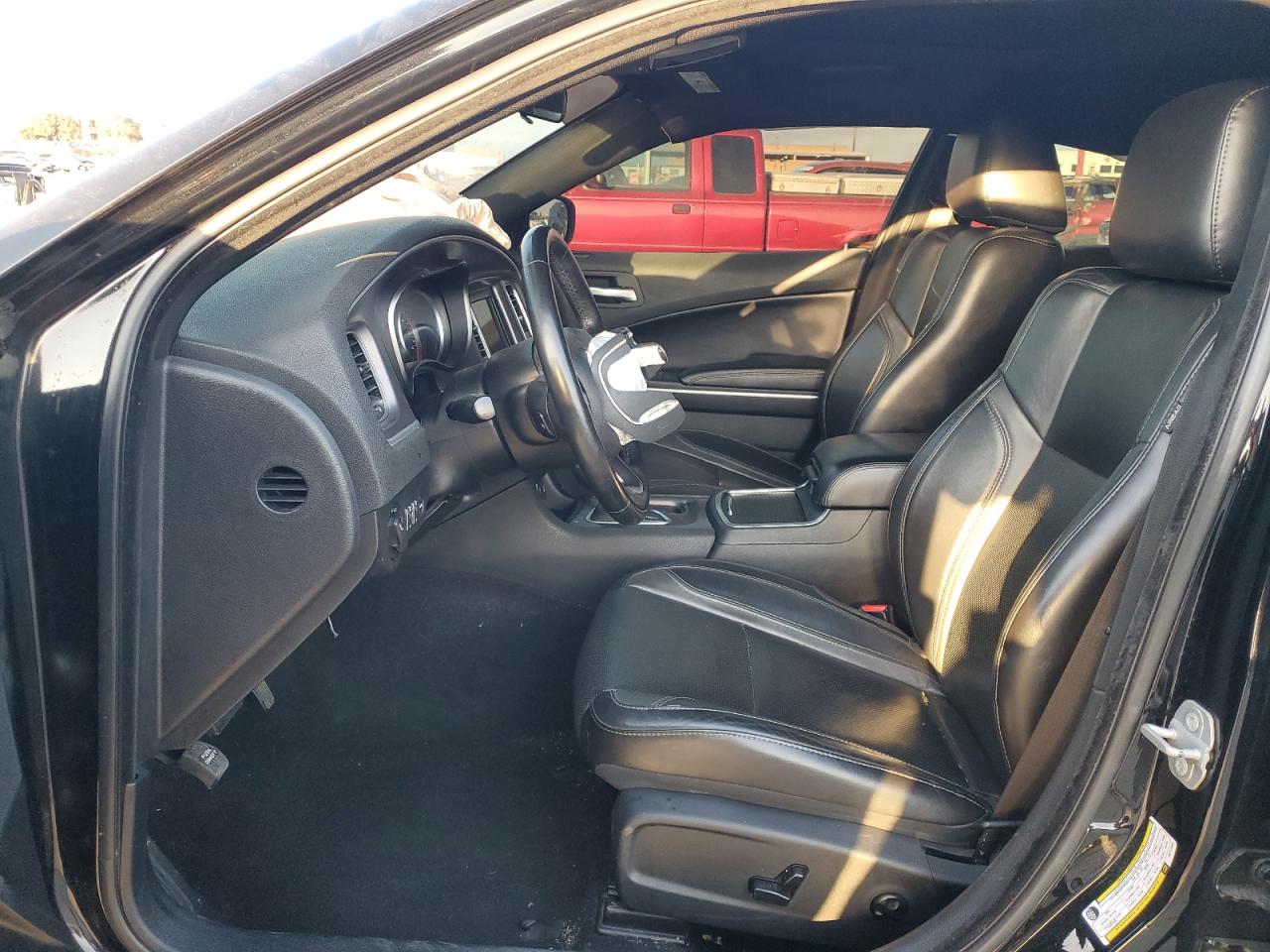 2019 Dodge Charger VIN 2C3CDXBG1KH717692 Copart auction photo, front end / rear end damage thumbnail 7