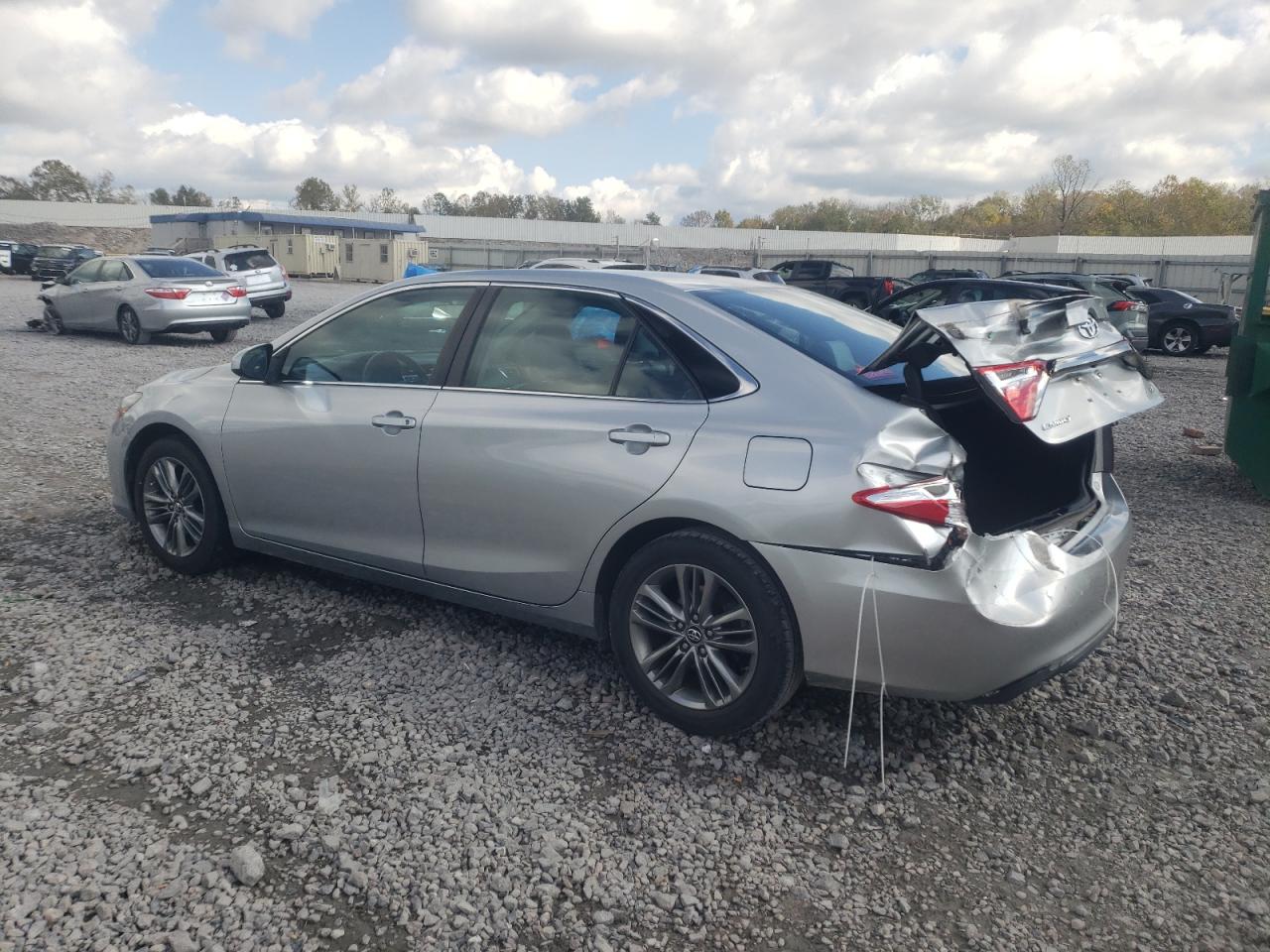 2016 Toyota Camry VIN 4T1BF1FK5GU191936 Copart auction photo, rear end damage thumbnail 2
