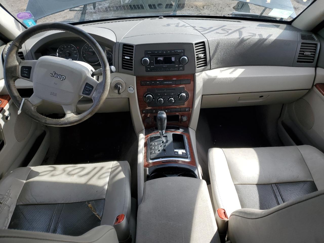 2005 Jeep Grand Cherokee VIN 1J4HR58235C591646 Copart auction photo, front end damage thumbnail 8