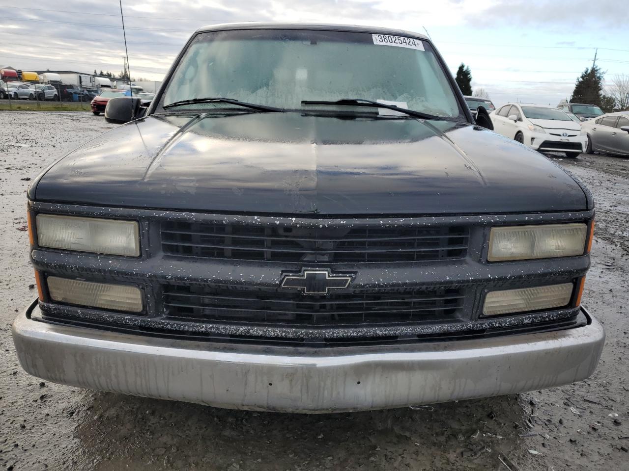 1996 Chevrolet Silverado VIN 3GNEC16R9TG167845 Copart auction photo, rear end / side damage thumbnail 5
