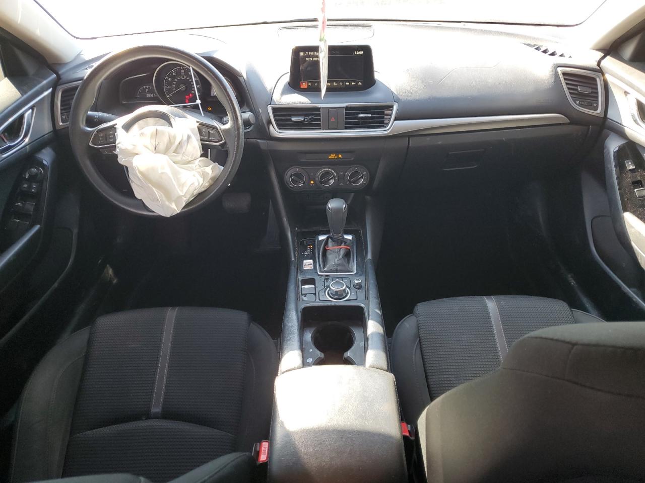 2017 Mazda 3 VIN JM1BN1U74H1101474 Copart auction photo, front end damage thumbnail 8