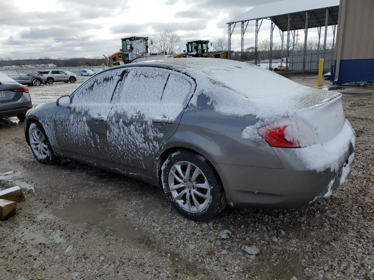 2007 Infiniti G VIN JNKBV61F37M803547 Copart auction photo, side damage thumbnail 2