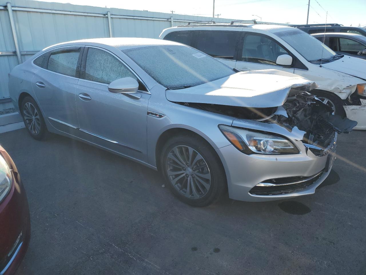2018 Buick LaCrosse VIN 1G4ZP5SS0JU130493 Copart auction photo, front end damage thumbnail 4