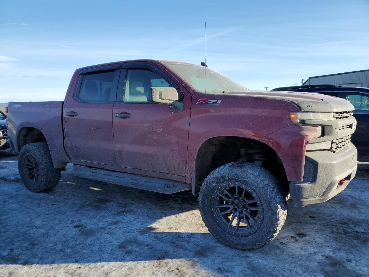 2019 Chevrolet Silverado VIN 1GCPYFED7KZ365375 Copart auction photo, front end damage thumbnail 4