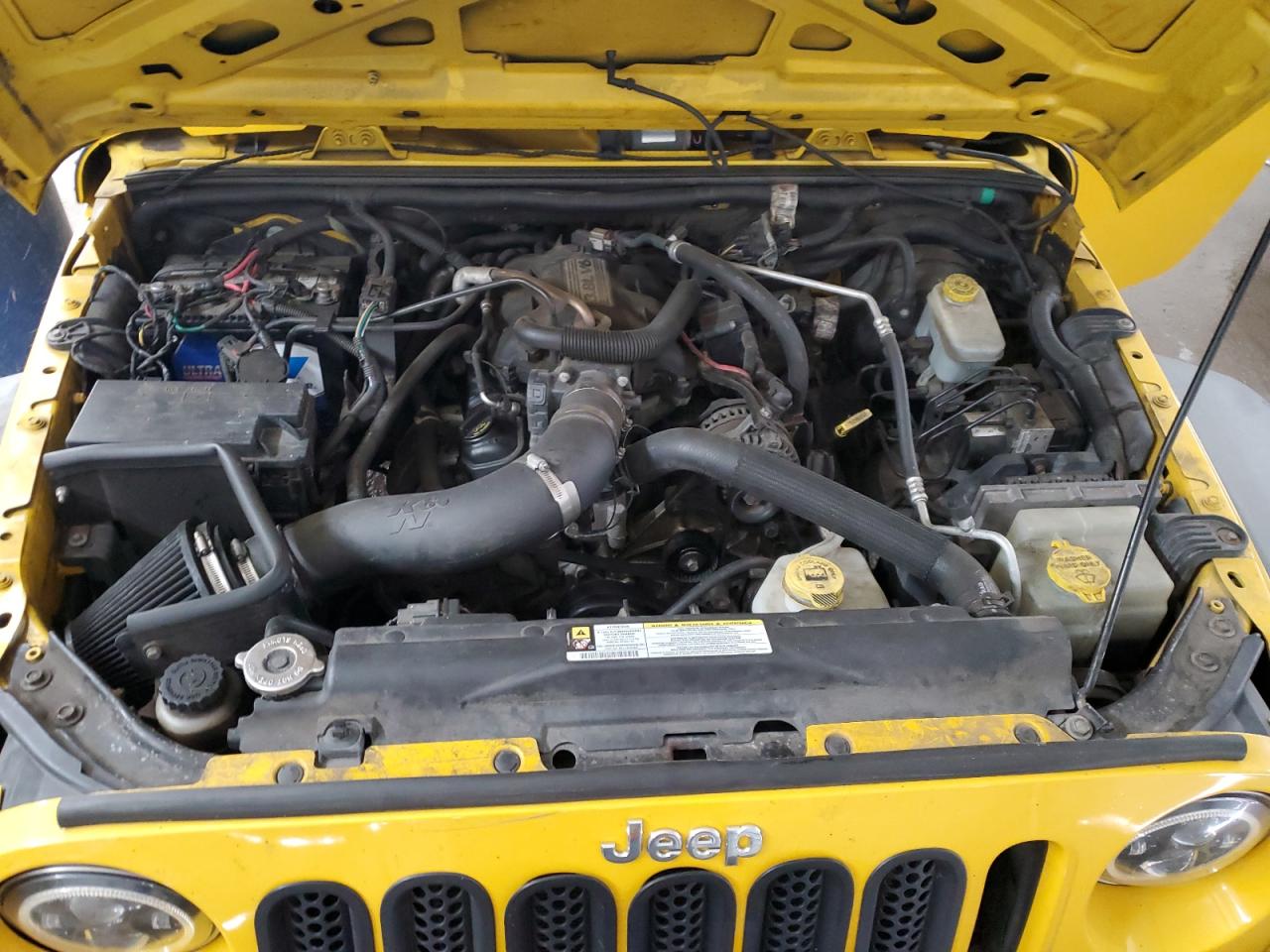 2008 Jeep Wrangler VIN 1J4GA39128L520021 Copart auction photo, rollover damage thumbnail 11