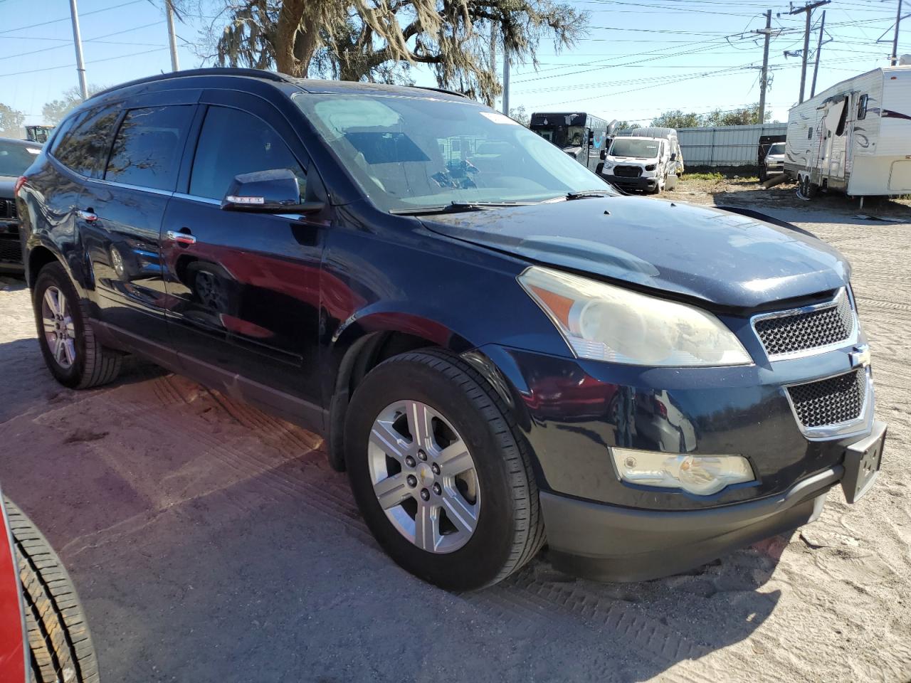 2012 Chevrolet Traverse VIN 1GNKVJED5CJ317340 Copart auction photo, front end damage thumbnail 4