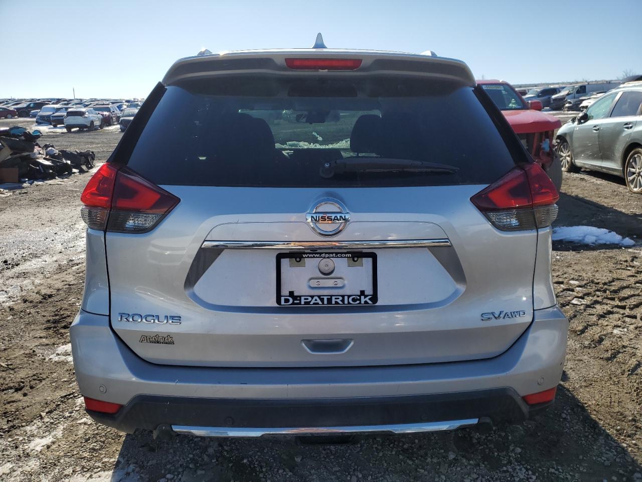 2019 Nissan Rogue VIN KNMAT2MV6KP512725 Copart auction photo, all over damage thumbnail 6