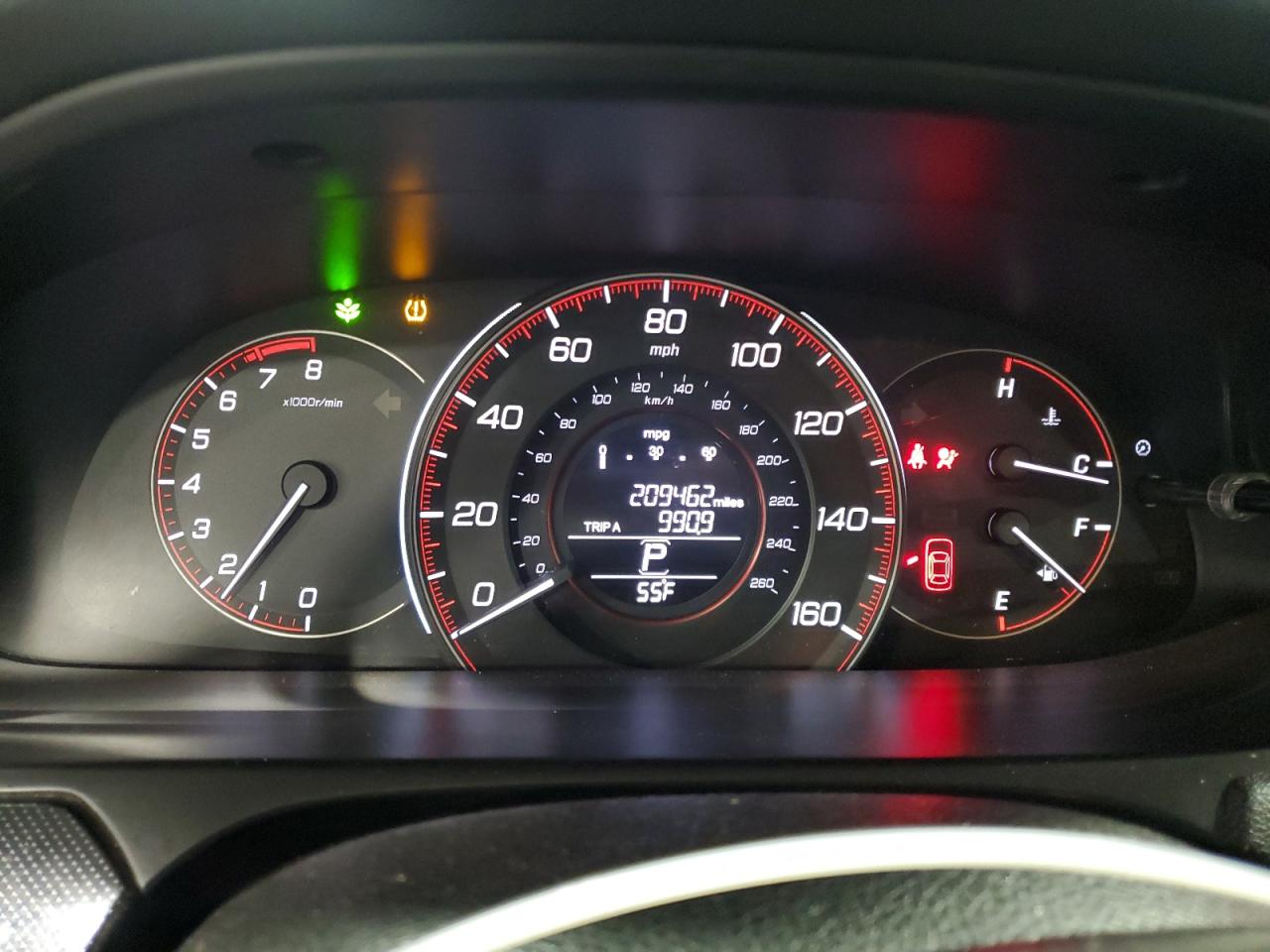 2014 Honda Accord VIN 1HGCR2F54EA277609 Copart auction photo, front end / rear end damage thumbnail 9