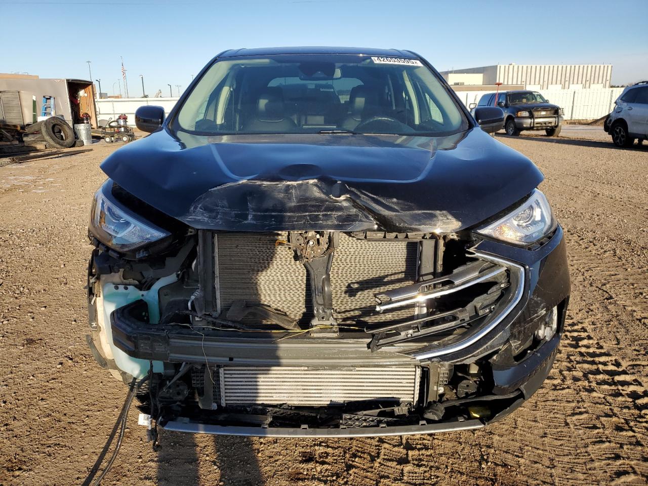 2021 Ford Edge VIN 2FMPK4J95MBA38420 Copart auction photo, front end / minor dent/scratches damage thumbnail 5