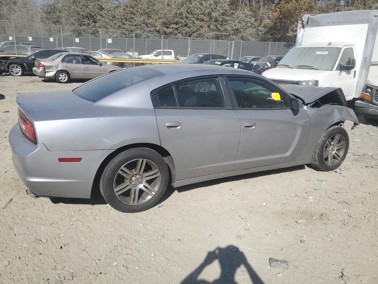 2013 Dodge Charger VIN 2C3CDXBG9DH626186 Copart auction photo, front end damage thumbnail 3