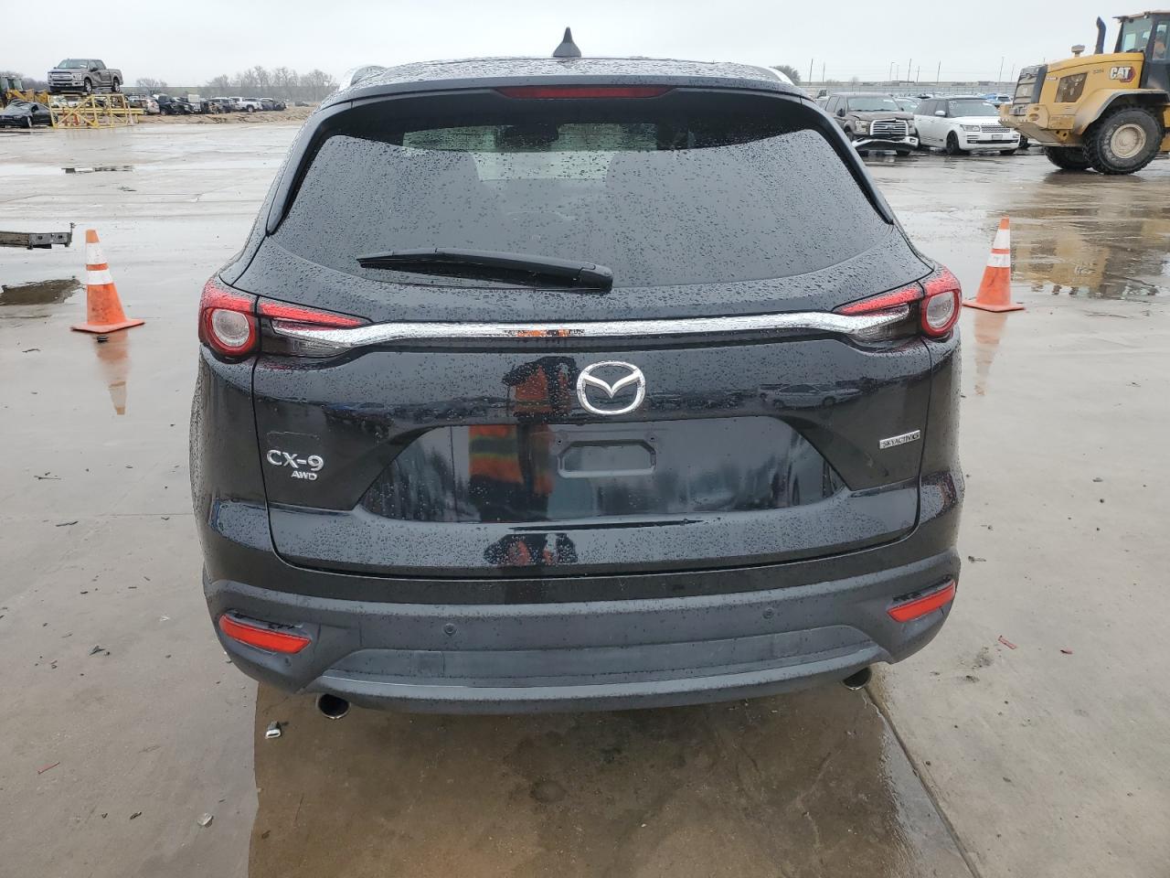2022 Mazda CX-9 VIN JM3TCBCY8N0629229 Copart auction photo, side damage thumbnail 6