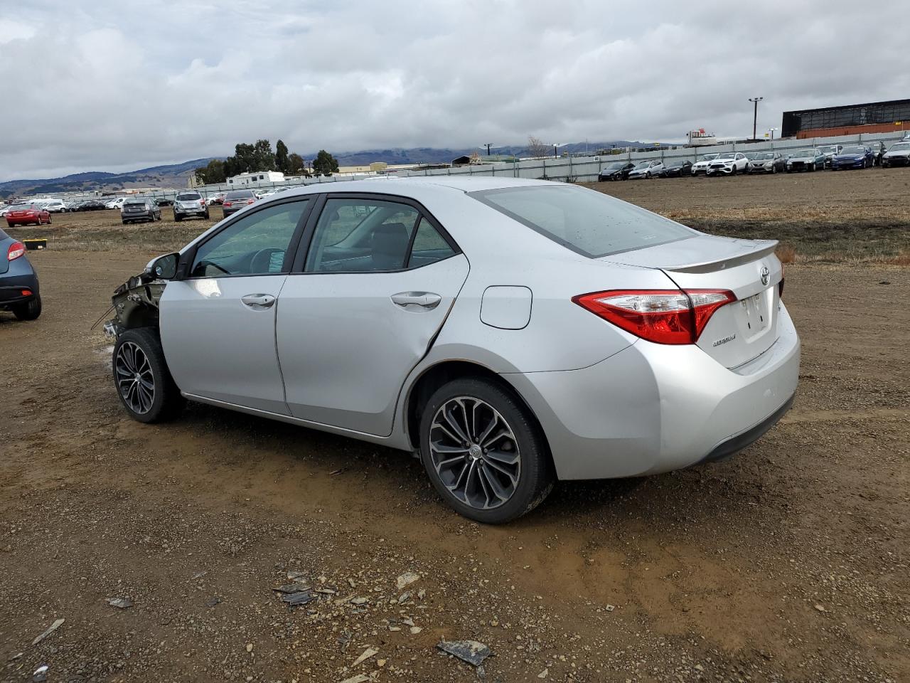 2016 Toyota Corolla VIN 5YFBURHE5GP419334 Copart auction photo, front end damage thumbnail 2