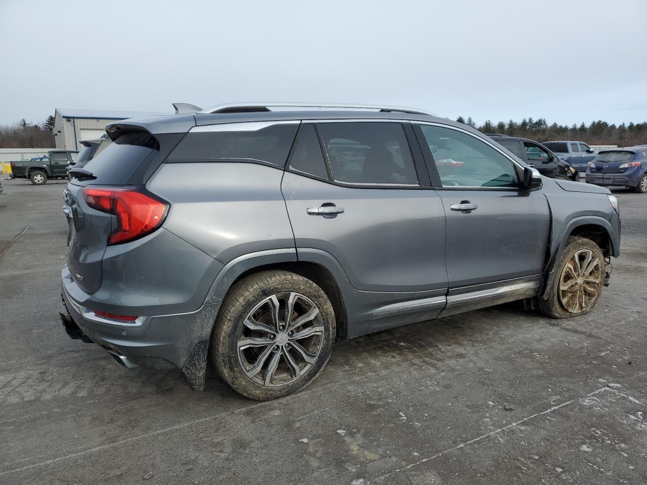 2018 GMC Terrain VIN 3GKALXEX8JL220666 Copart auction photo, all over damage thumbnail 3