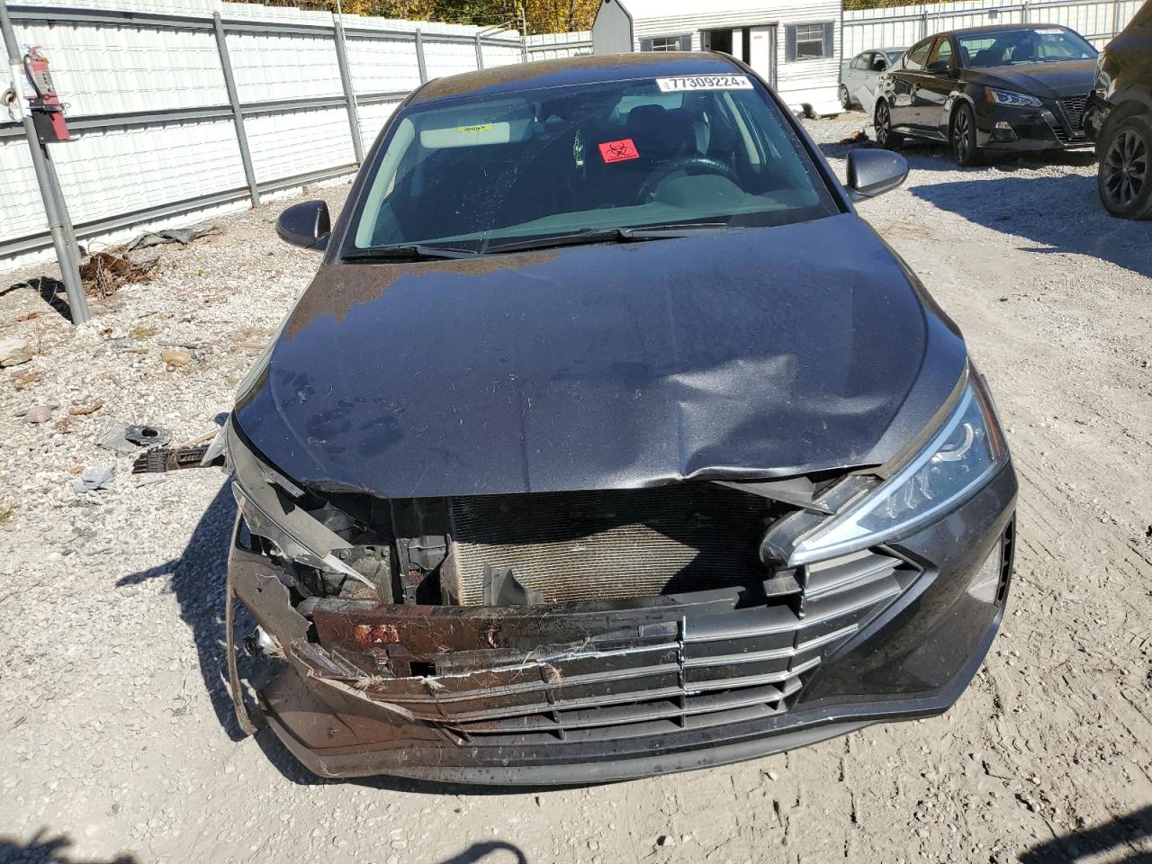 2020 Hyundai Elantra VIN 5NPD84LF0LH564286 Copart auction photo, front end damage thumbnail 5