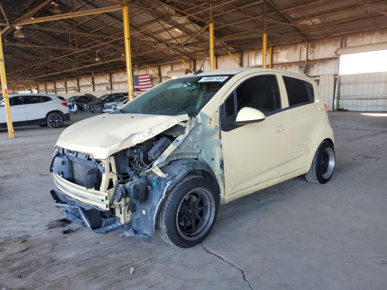 2014 Chevrolet Spark VIN KL8CA6S92EC584179 - Copart auction photo