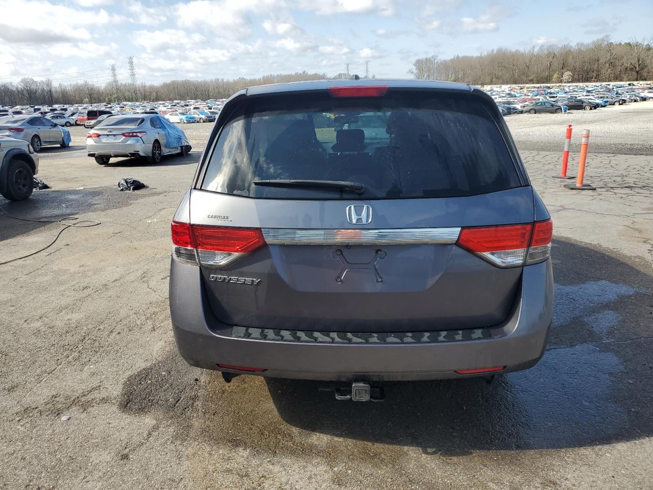 2016 Honda Odyssey VIN 5FNRL5H68GB126851 Copart auction photo, front end damage thumbnail 6