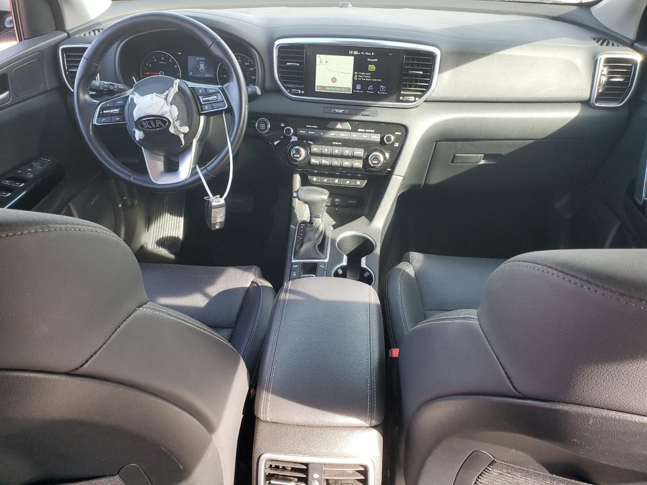 2020 KIA Sportage VIN KNDPNCAC0L7829270 Copart auction photo, front end damage thumbnail 8