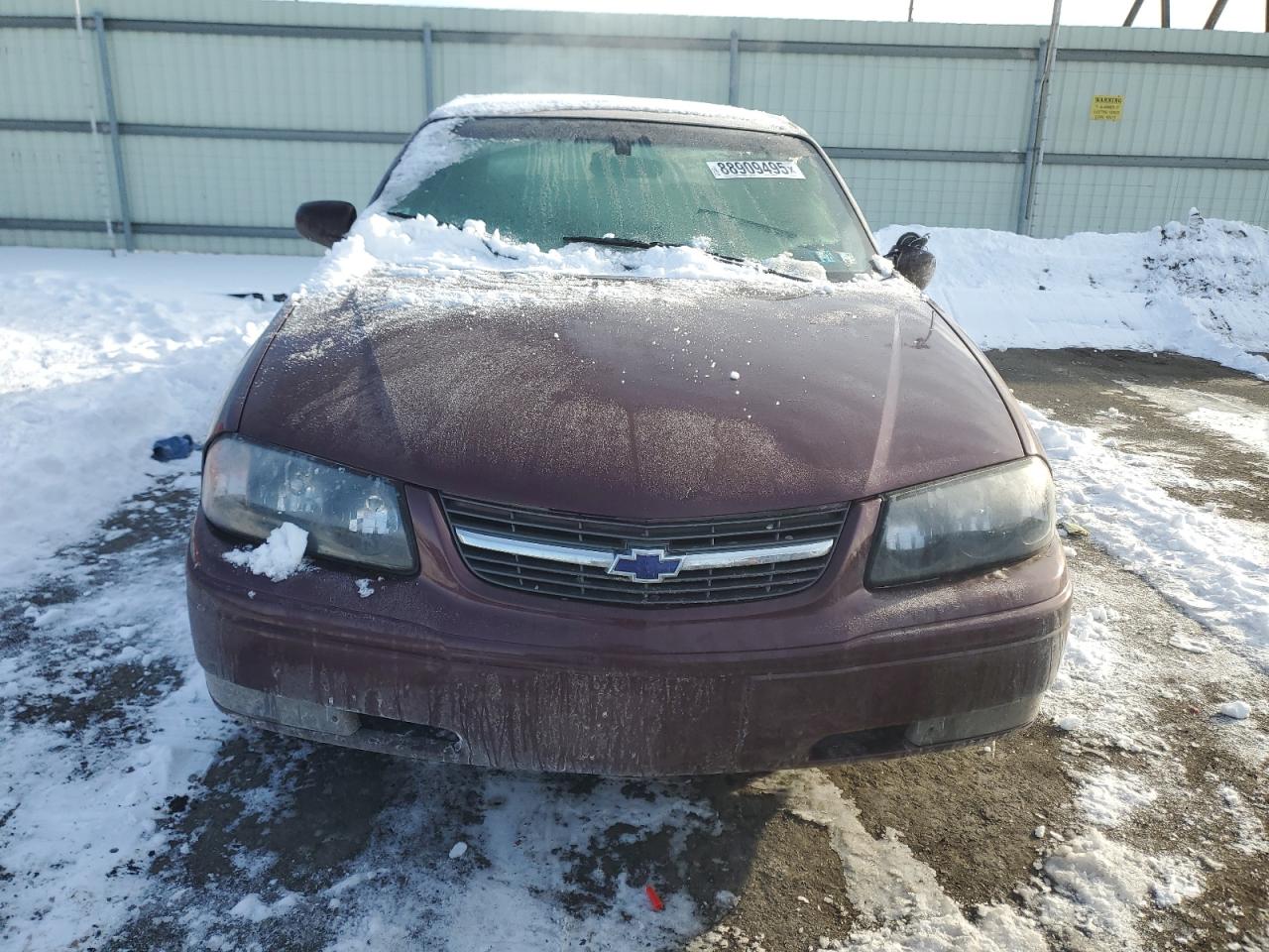 2004 Chevrolet Impala VIN 2G1WH52K849297831 Copart auction photo, rear end damage thumbnail 5