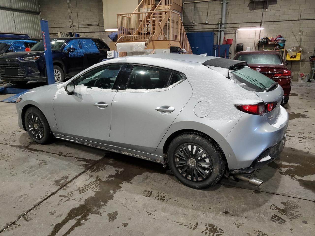 2020 Mazda 3 VIN JM1BPBMM0L1149357 Copart auction photo, side damage thumbnail 2