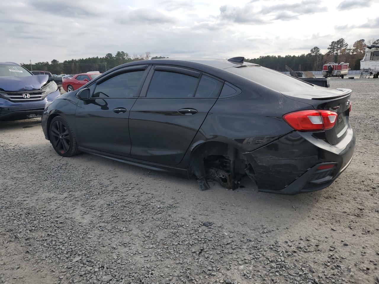 2018 Chevrolet Cruze VIN 1G1BE5SM4J7196078 Copart auction photo, rear end / front end damage thumbnail 2
