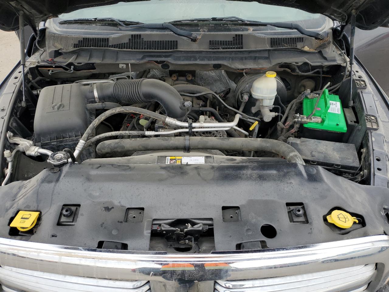 2014 RAM 1500 VIN 1C6RR7LT1ES436483 Copart auction photo, rear end damage thumbnail 11
