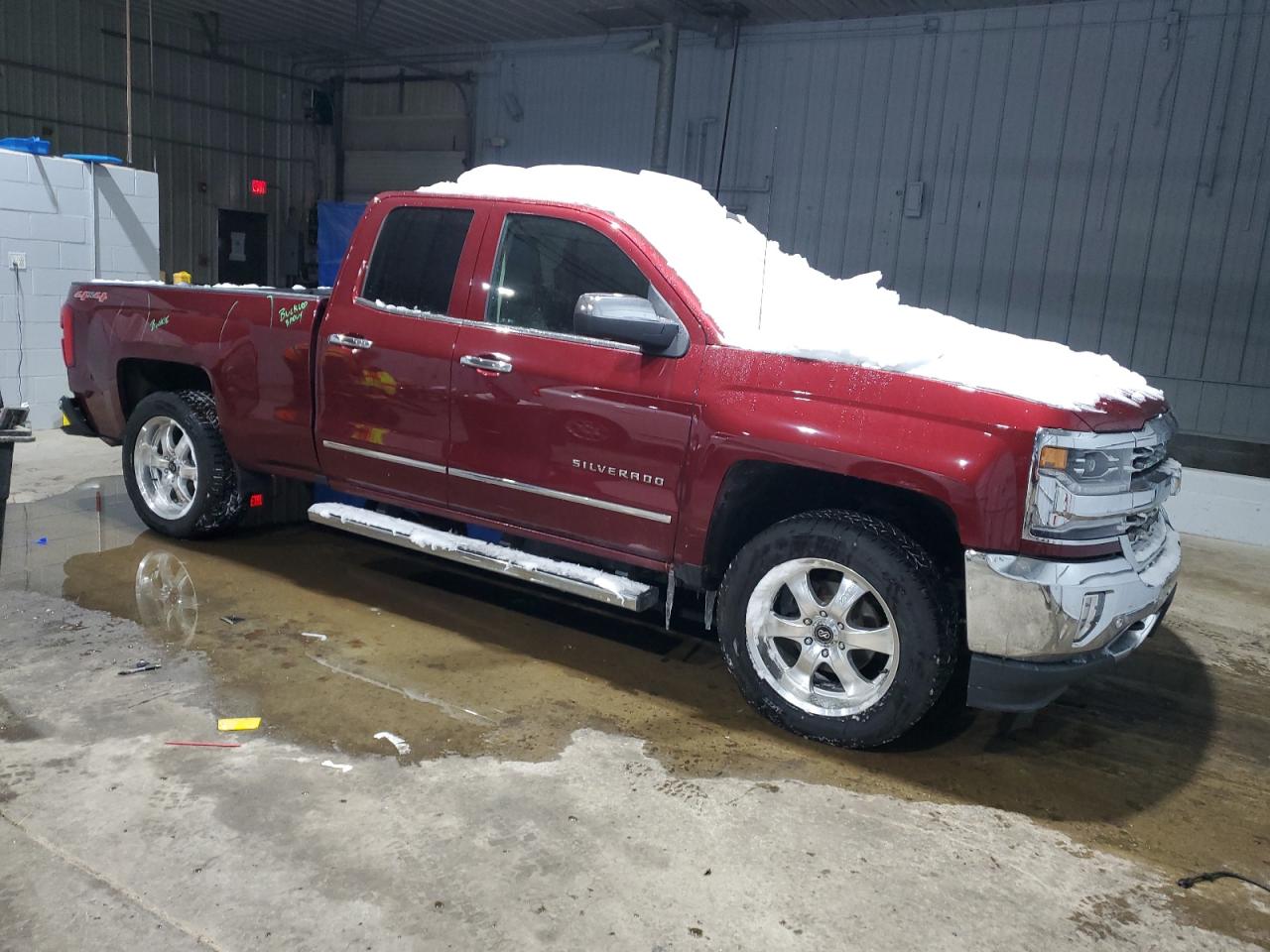 2017 Chevrolet Silverado VIN 1GCVKSEC1HZ198190 Copart auction photo, rear end / side damage thumbnail 4