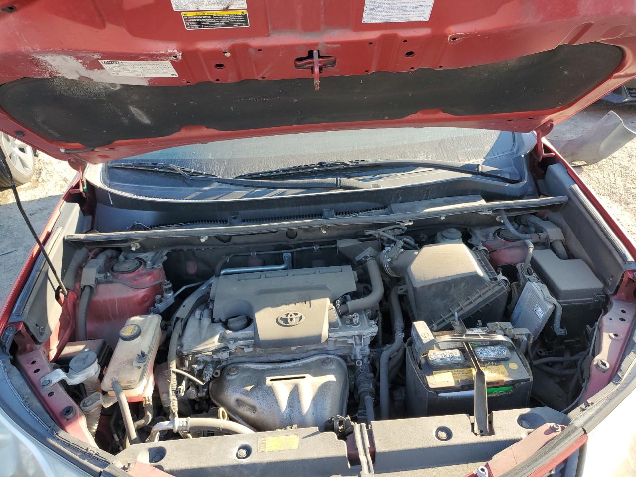 2014 Toyota RAV 4 VIN 2T3WFREV8EW098134 Copart auction photo, rear end damage thumbnail 12