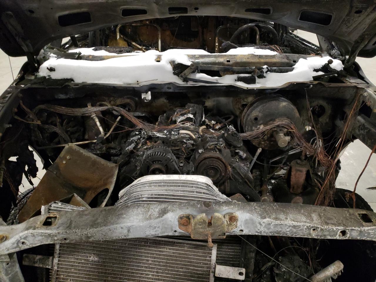 2004 Dodge RAM VIN 3D7KU28D84G161266 Copart auction photo, burn damage thumbnail 11