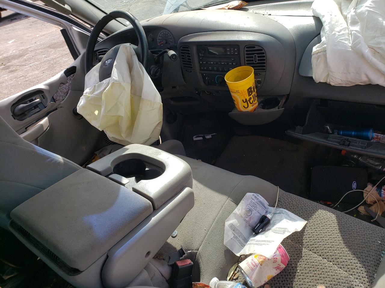 2003 Ford F-150 VIN 1FTRX17213NA70517 Copart auction photo, all over damage thumbnail 8